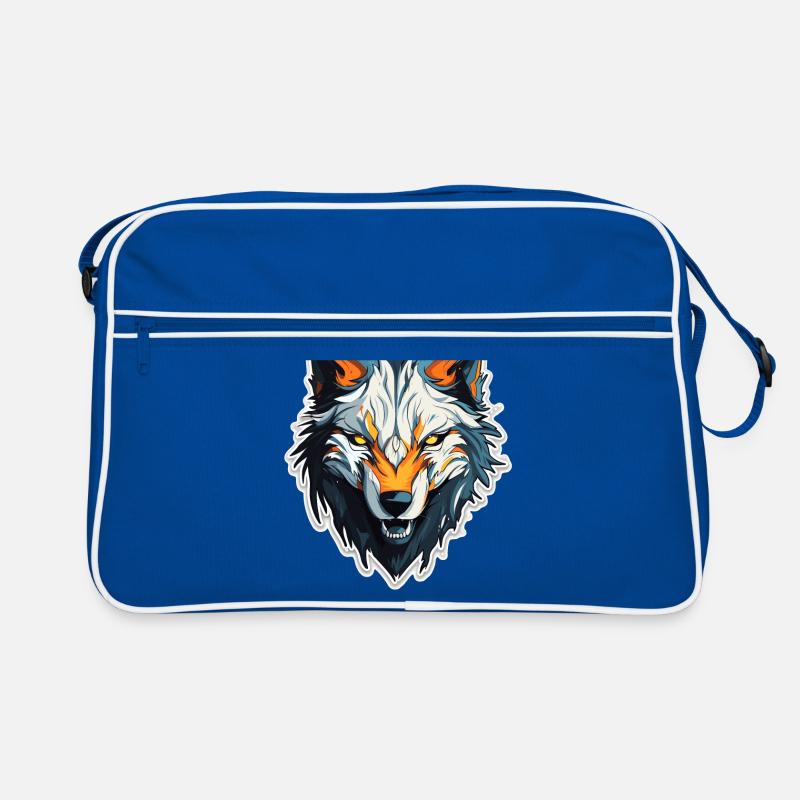 Wolf - Illustration Retro Bag