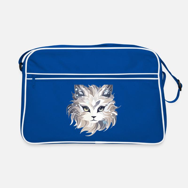 Cat - illustration Retro Bag