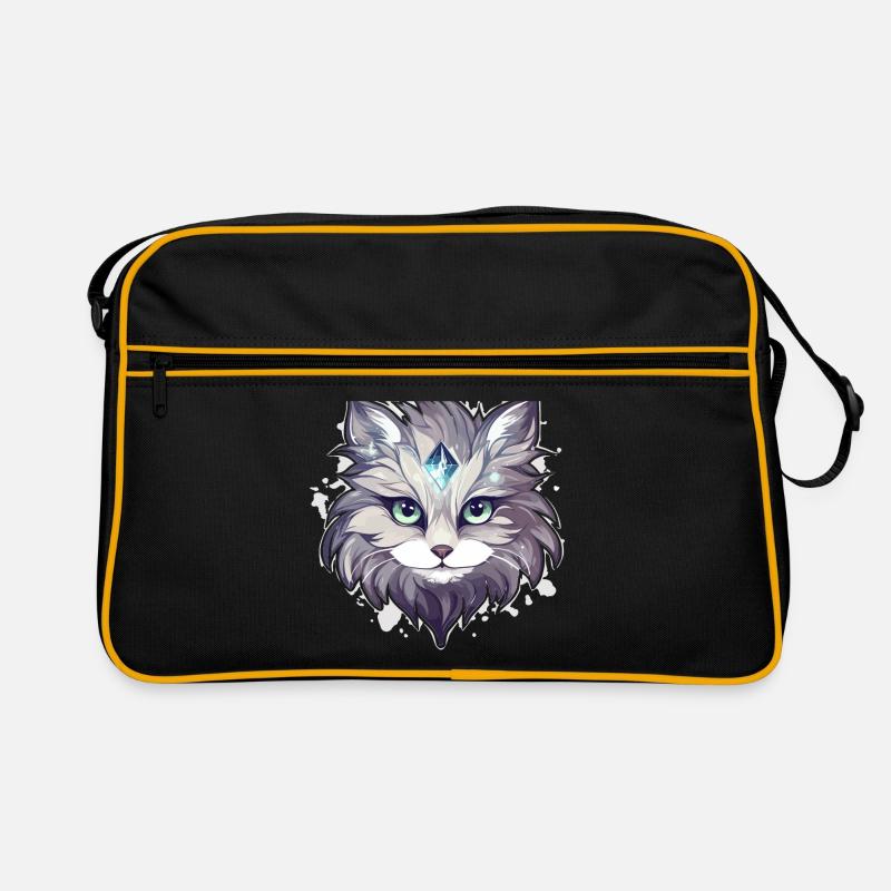 Chat - illustration Sac Retro
