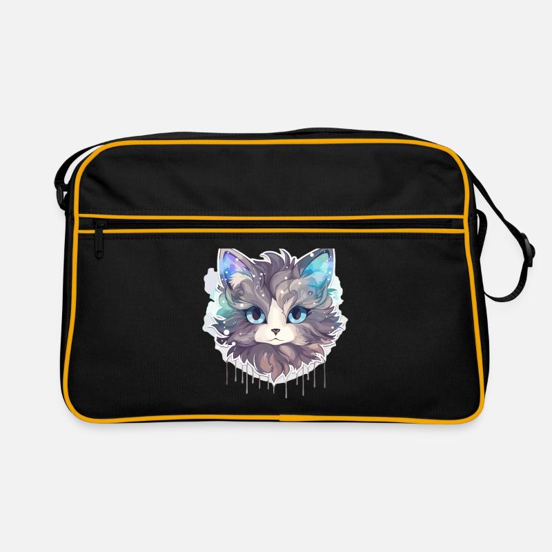Chat - illustration Sac Retro