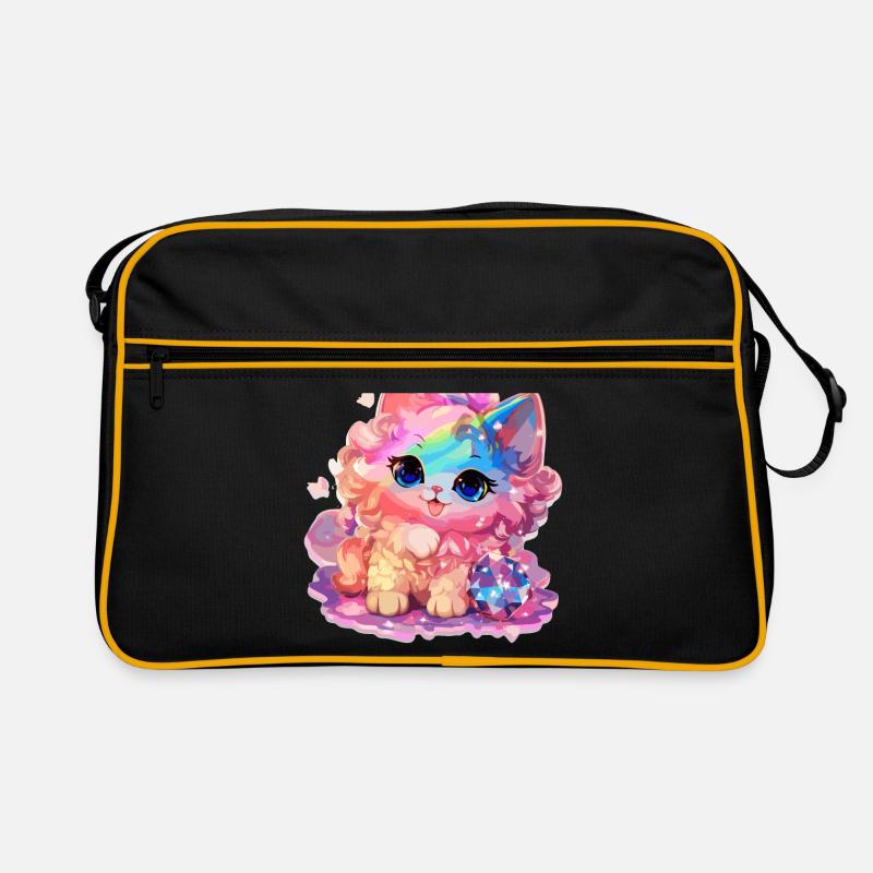Chat - illustration Sac Retro