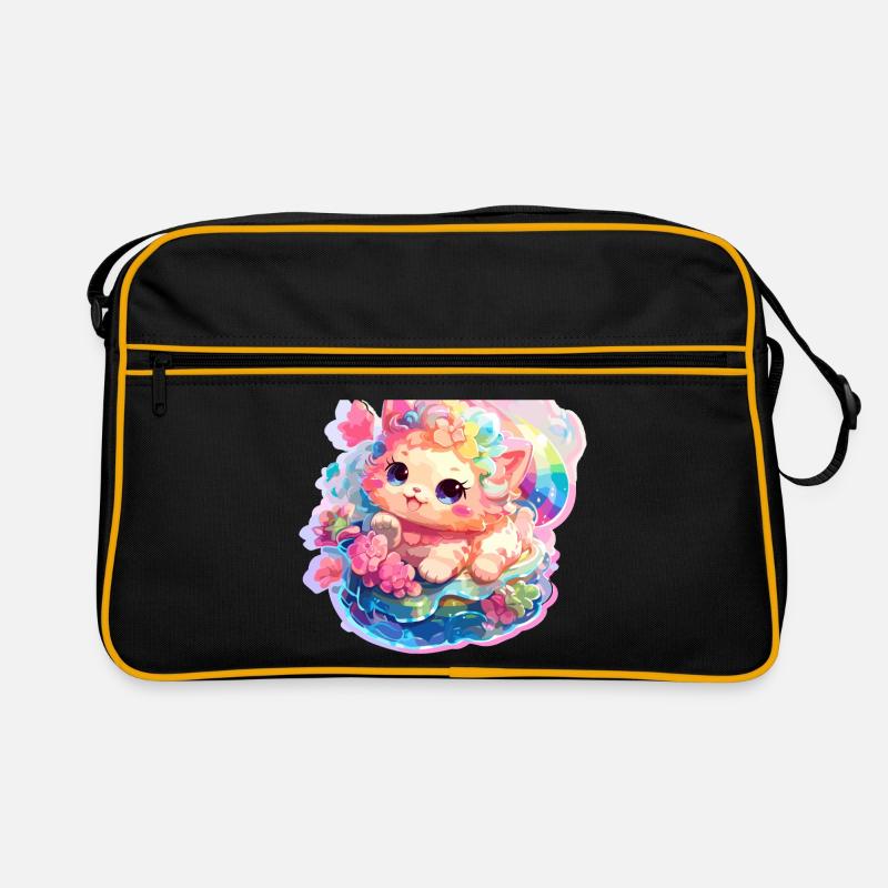 Chat - illustration Sac Retro