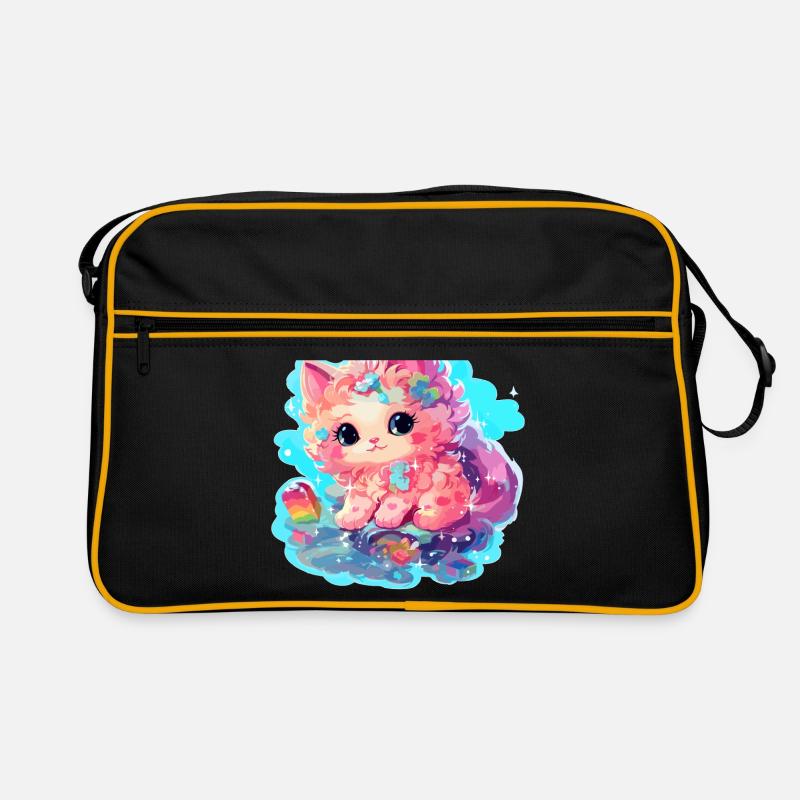 Chat - illustration Sac Retro