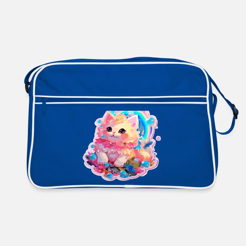 Chat - illustration Sac Retro