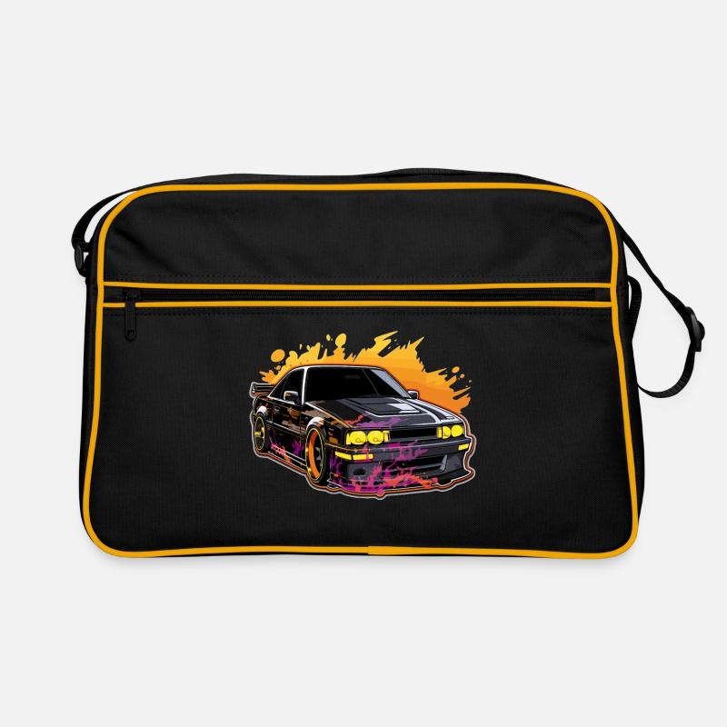 Auto - Illustration Retro Tasche
