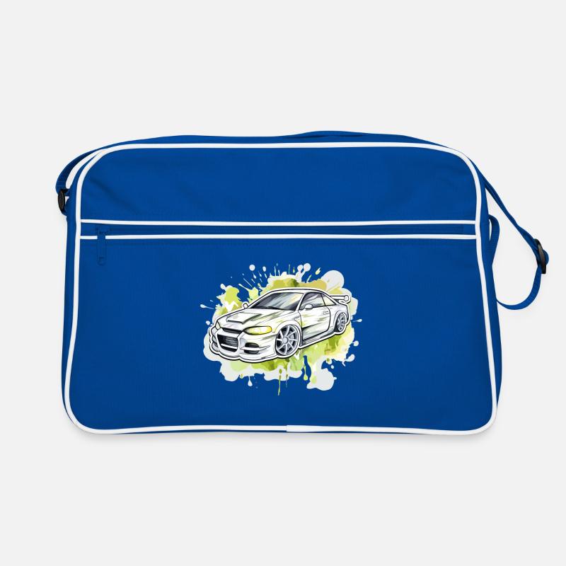 Auto - Illustration Retro Tasche