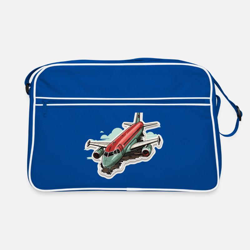 Avion - illustration Sac Retro