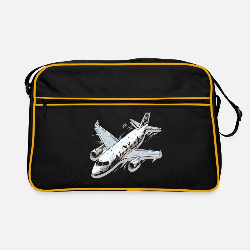 Avion - illustration Sac Retro