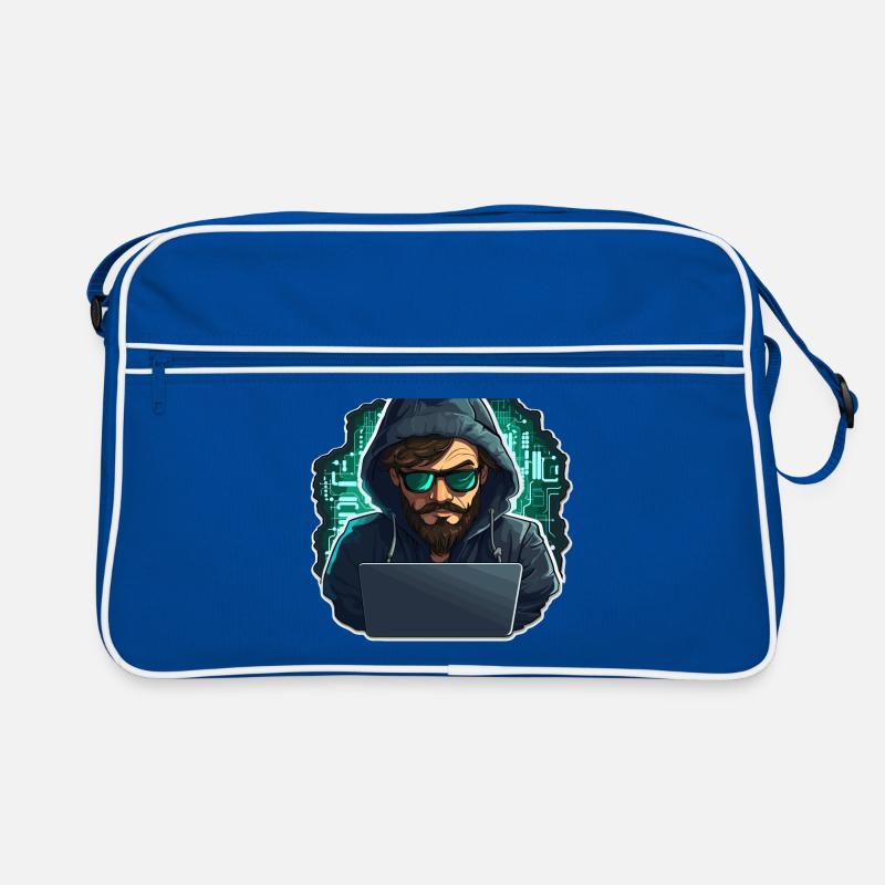 Hacker éthique - Illustration Sac Retro