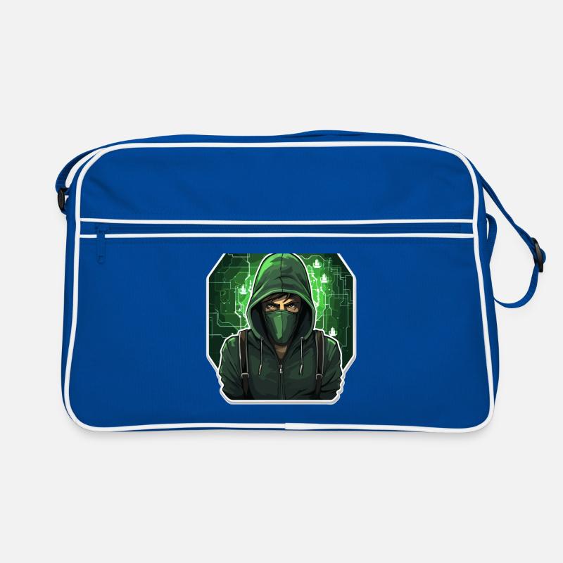 Hacker éthique - Illustration Sac Retro