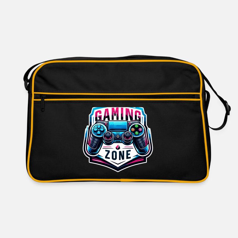 Gaming Zone - Controller Illustration Retro Tasche