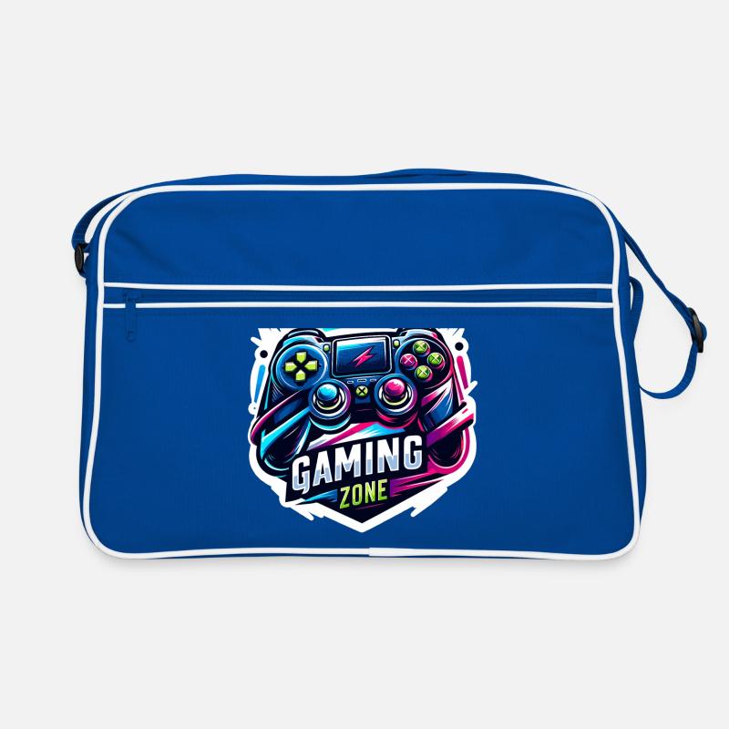 Gaming Zone - Controller Illustration Retro Tasche