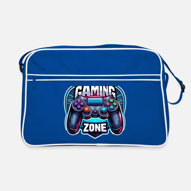 Gaming Zone - Controller Illustration Retro Tasche