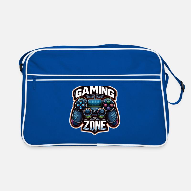 Gaming Zone - Controller Illustration Retro Tasche