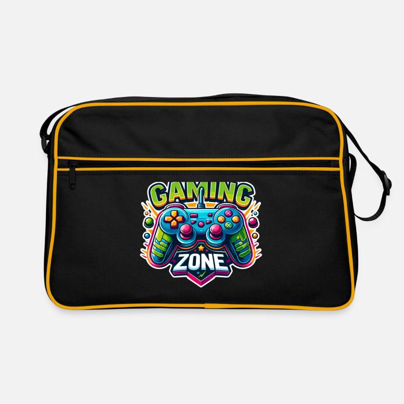 Gaming Zone - Controller Illustration Retro Tasche