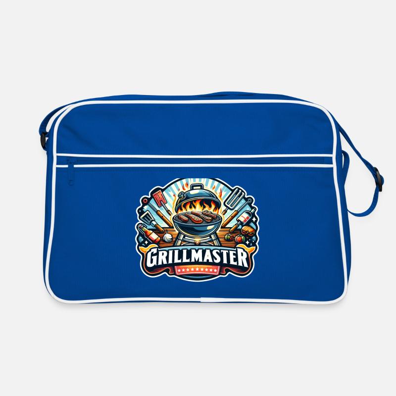 GrillMaster - Grill Illustration Retro Bag