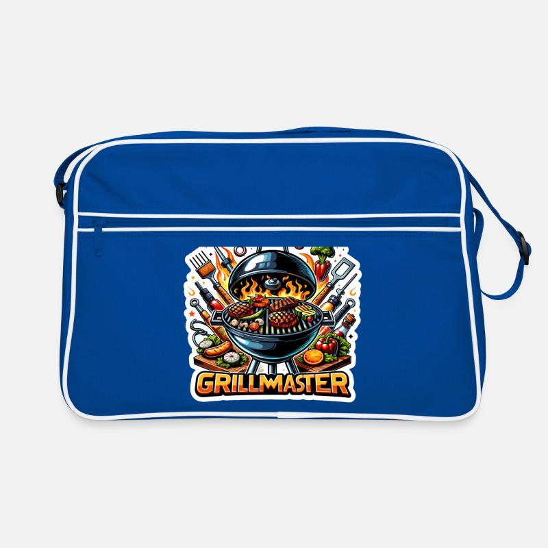 GrillMaster - Illustration de gril Sac Retro