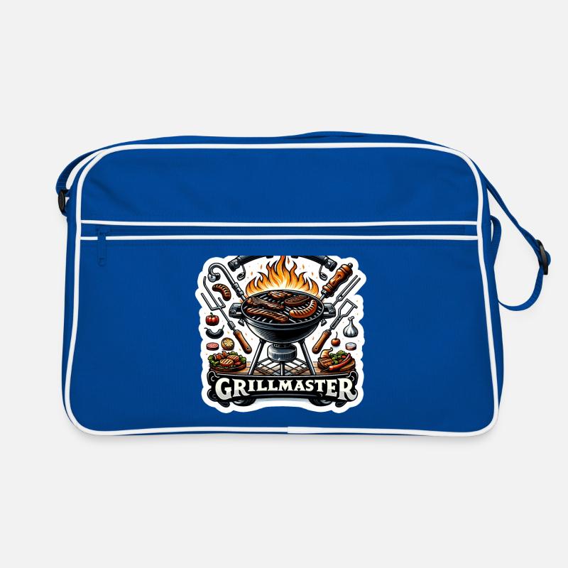 GrillMaster - Grill Illustration Retro Bag