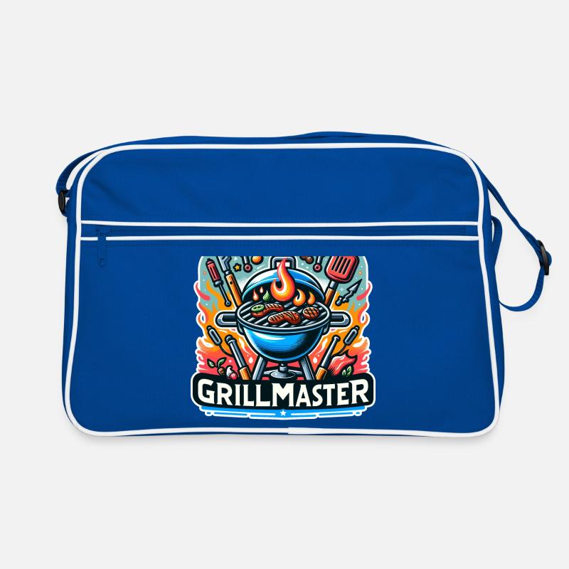 GrillMaster - Illustration de gril Sac Retro
