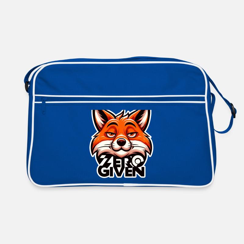 Zero Given - Fox Illustration Retro Bag