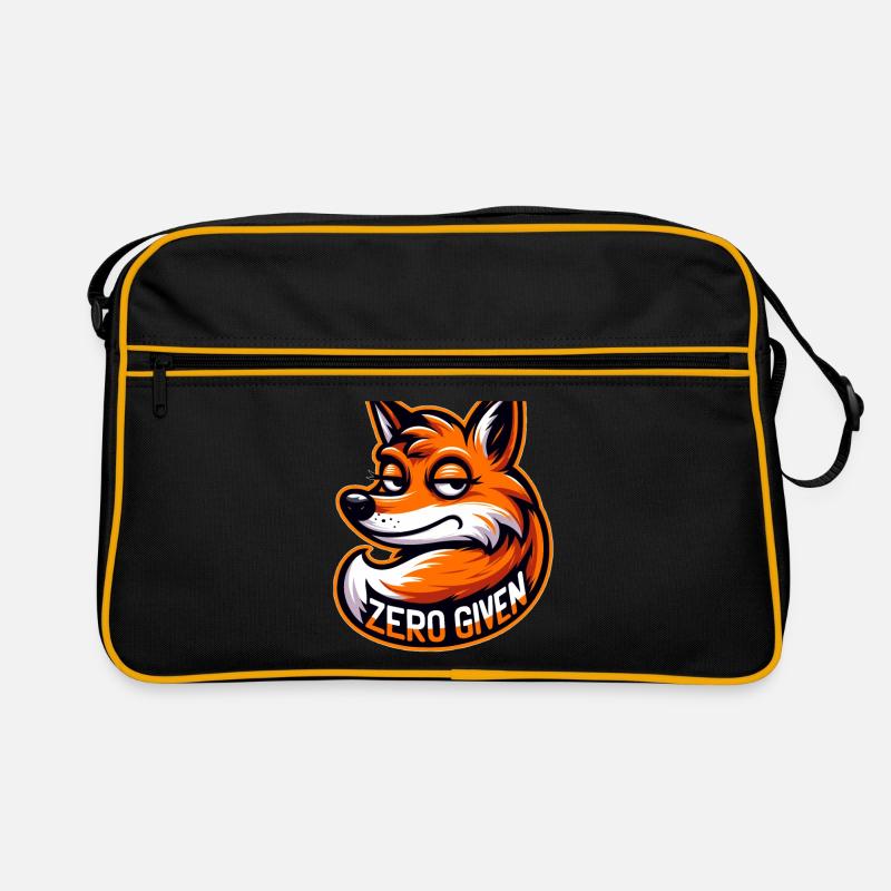 Zero Given - Fox Illustration Retro Bag