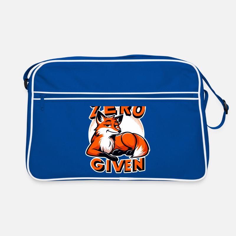 Zero Given - Fox Illustration Retro Bag
