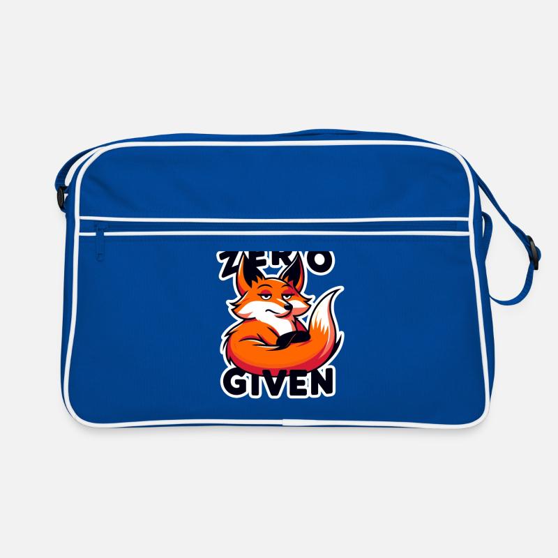 Zero Given - Fox Illustration Retro Bag