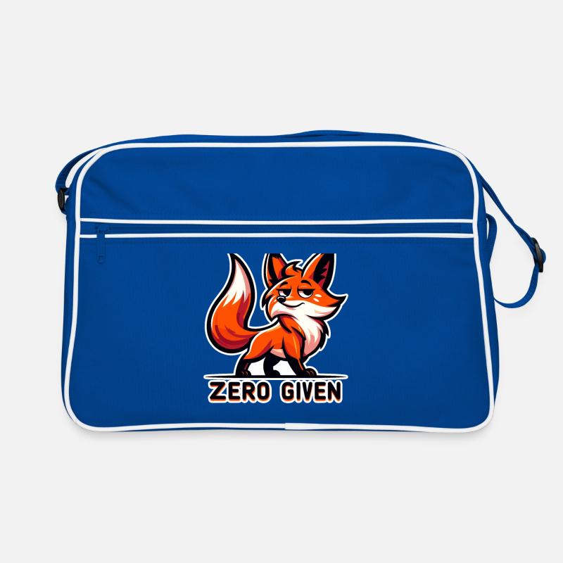 Zero Given - Fox Illustration Retro Bag