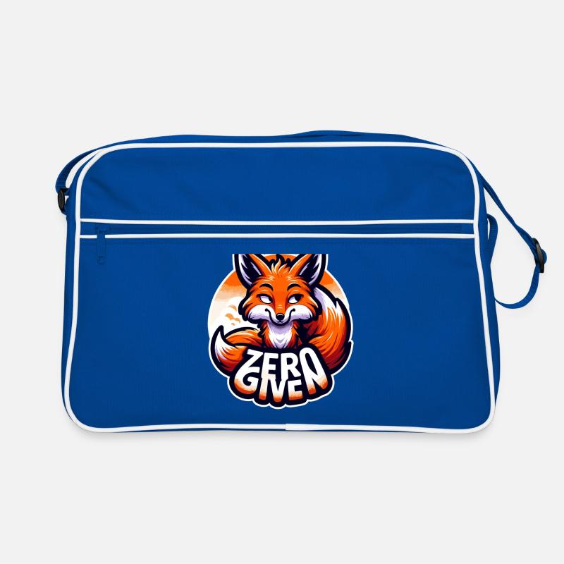 Zero Given - Fox Illustration Retro Bag