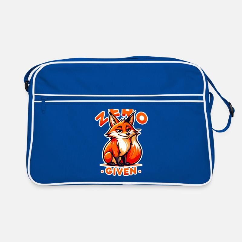 Zero Given - Fox Illustration Retro Bag