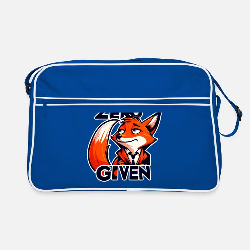 Zero Given - Fox Illustration Retro Bag
