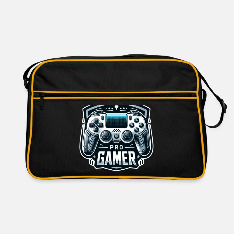 Pro Gamer - Controller Illustration Retro Tasche