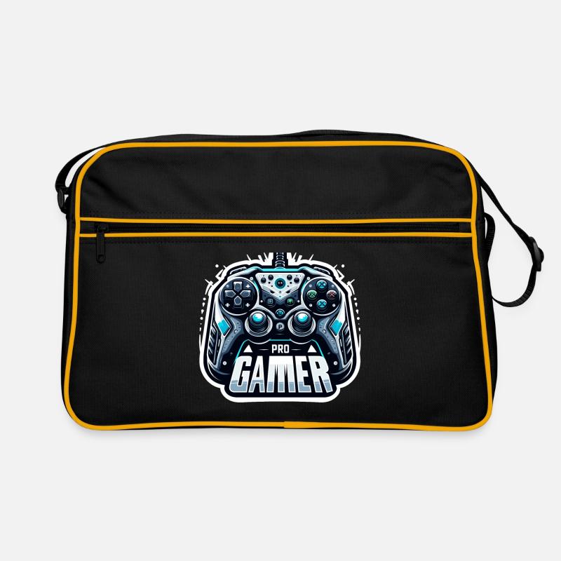 Pro Gamer - Controller Illustration Retro Tasche
