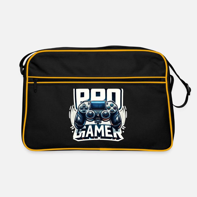 Pro Gamer - Controller Illustration Retro Tasche
