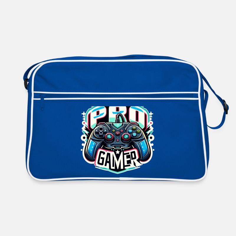 Pro Gamer - Controller Illustration Retro Tasche