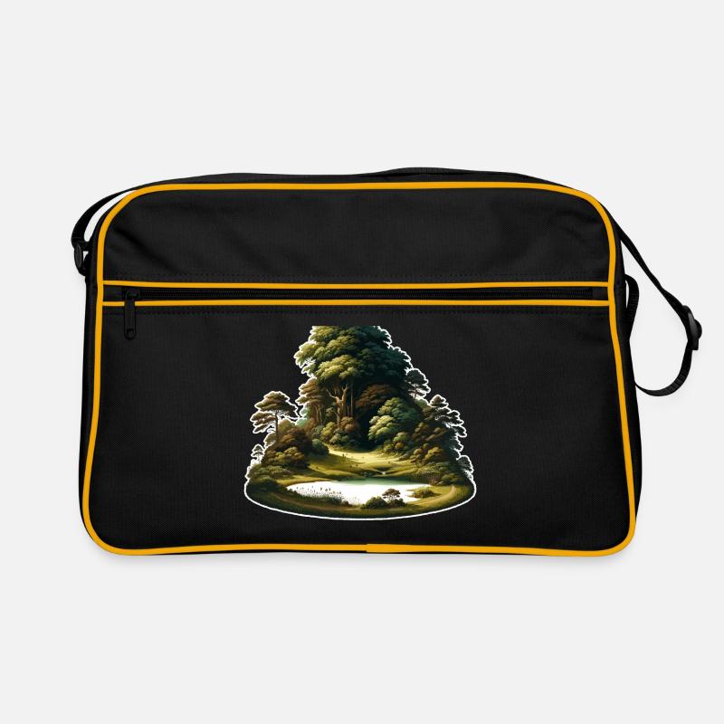 Landscape - Illustration Retro Bag