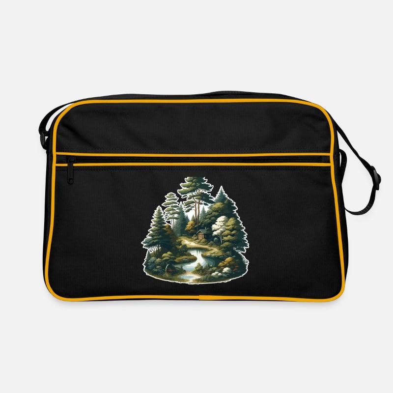 Landscape - Illustration Retro Bag