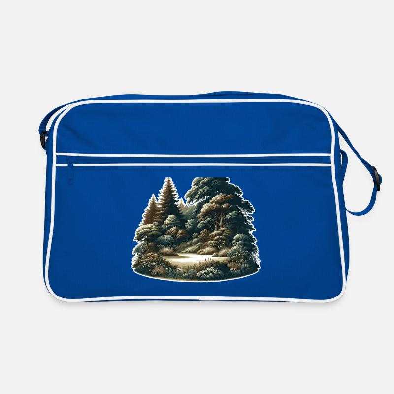 Paysage - Illustration Sac Retro