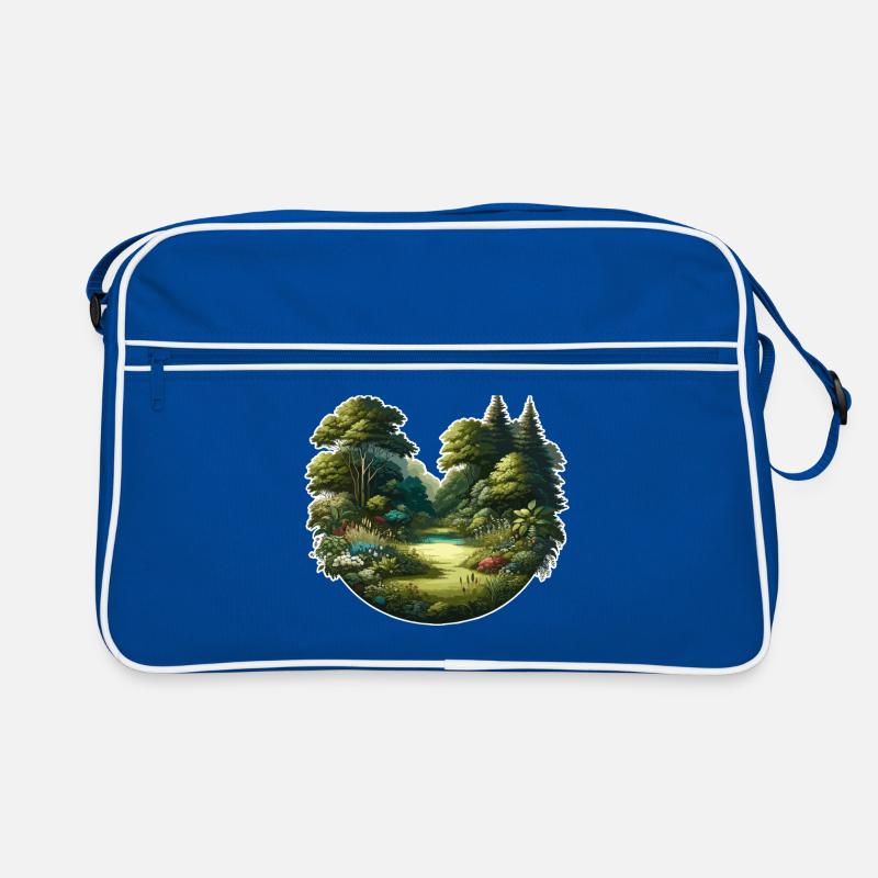 Paysage - Illustration Sac Retro