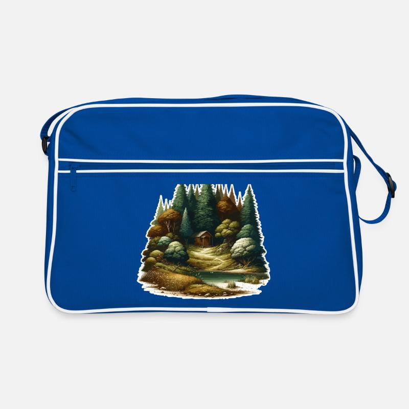 Paysage - Illustration Sac Retro