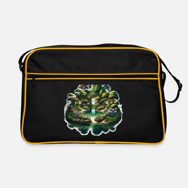 Paysage - Illustration Sac Retro