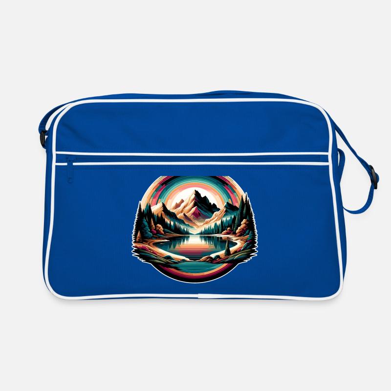 Paysage - Illustration Sac Retro