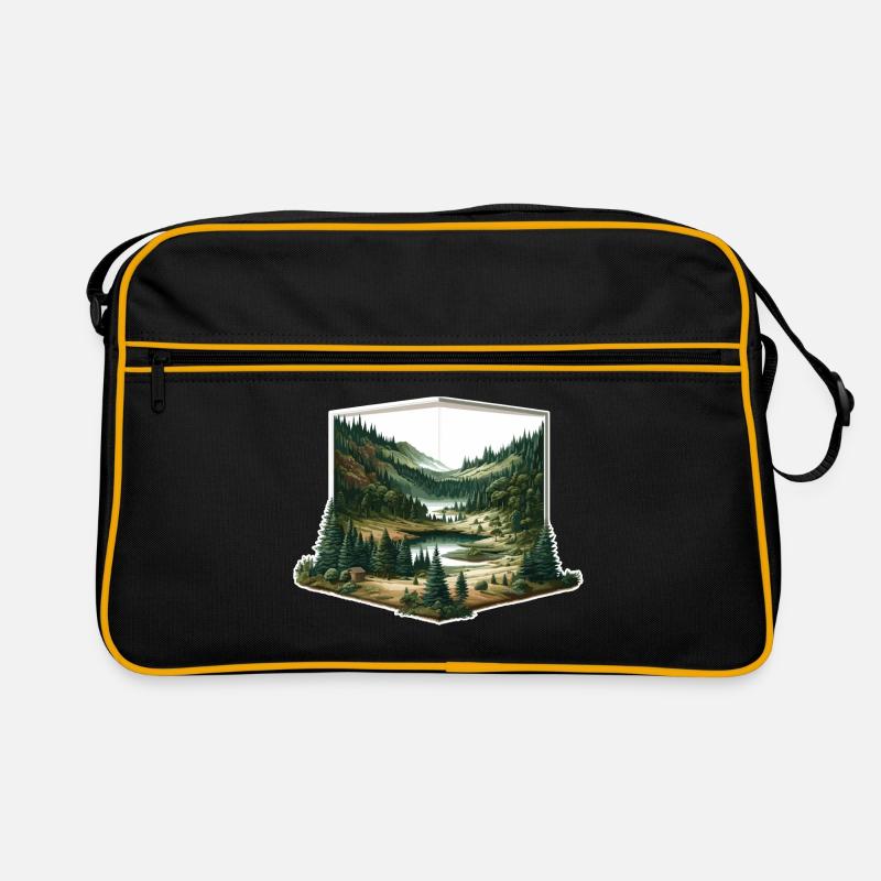 Landscape - Illustration Retro Bag