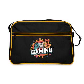 Gaming - Controllers - Retro Bag - black/gold - Front