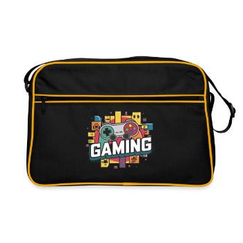 Gaming - Controllers - Retro Bag - black/gold - Front