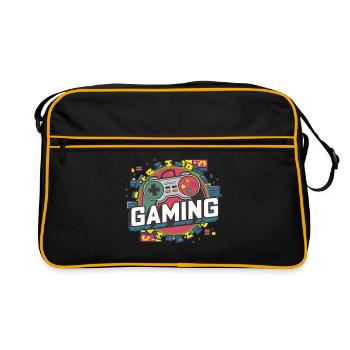Gaming - Controllers - Retro Bag - black/gold - Front