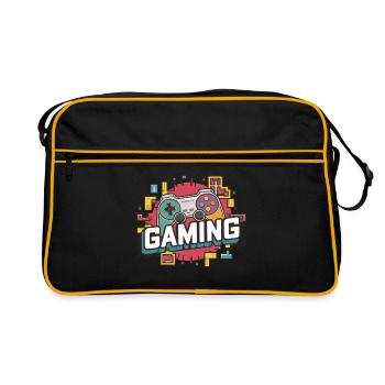 Gaming - Controllers - Retro Bag - black/gold - Front