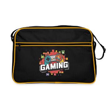 Gaming - Controllers - Retro Bag - black/gold - Front