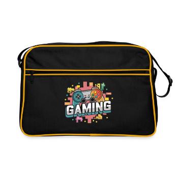 Gaming - Controllers - Retro Bag - black/gold - Front