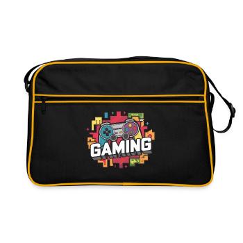 Gaming - Controllers - Retro Bag - black/gold - Front